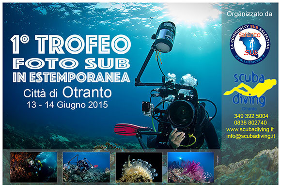 I Trofeo Fotosub in Estemporanea Città  di Otranto