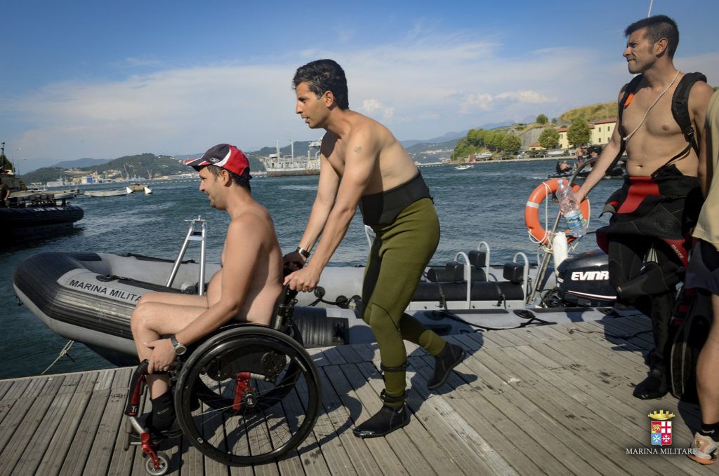 insieme in immersione