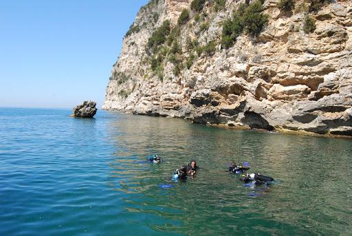 Immersione ai Piloni