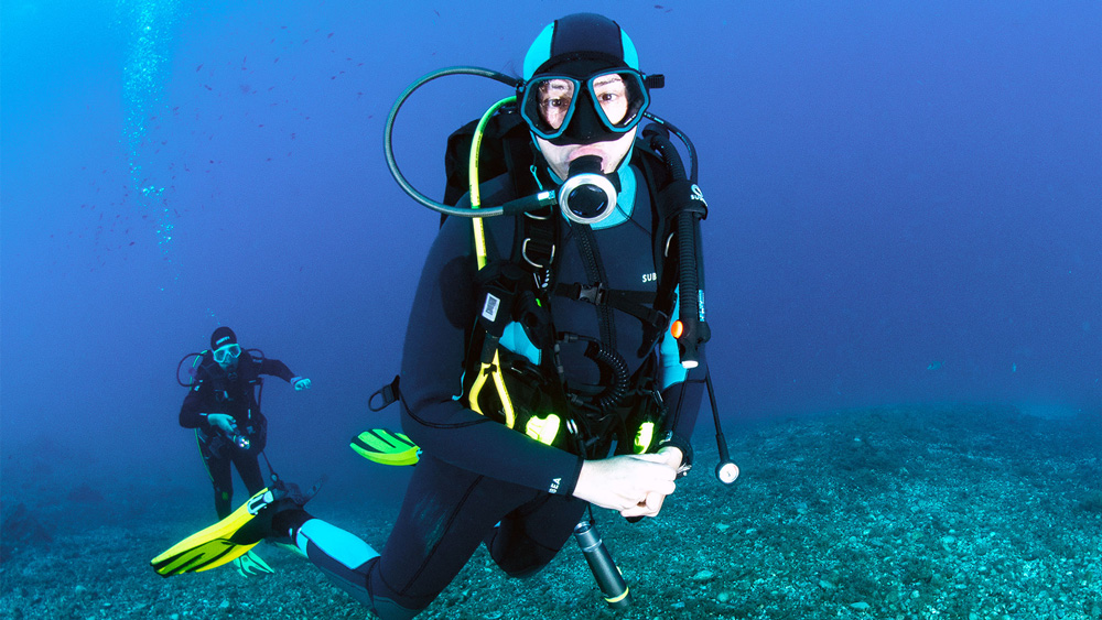 Subea-total-look full dress subacqueo