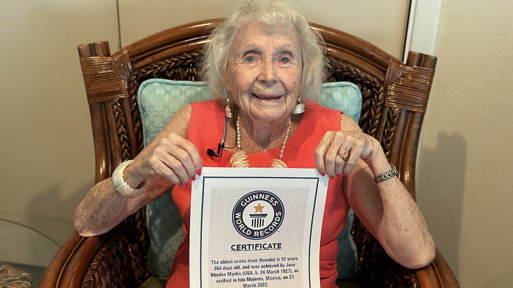 record subacquea piu vecchia