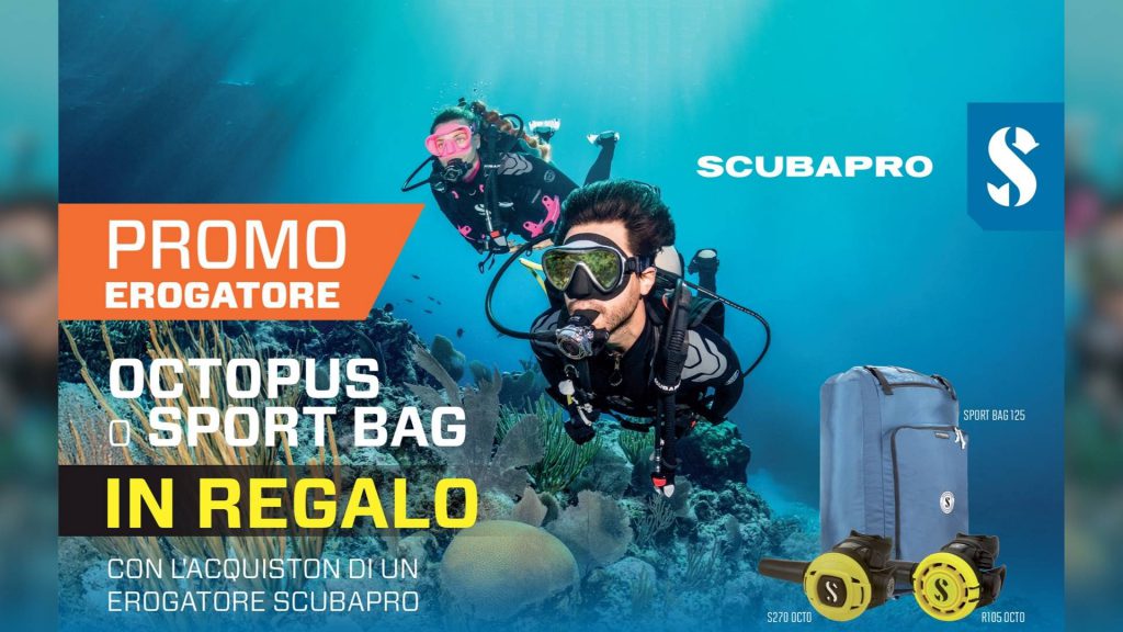 promozione scubapro octopus erogatore