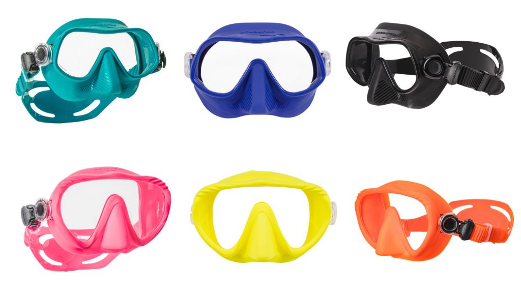 mashere scubapro subacquea colori