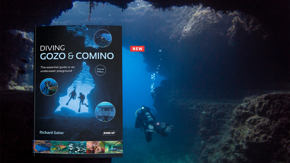 guida libro diving gozo comino