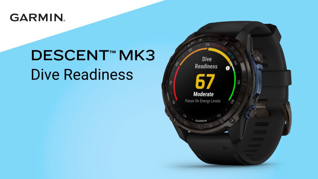 preparazione immersione descente garmin