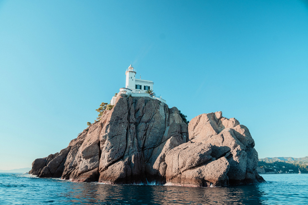 punta faro immersione sub