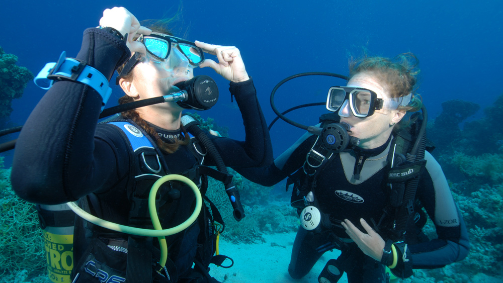 prima immersione mar rosso